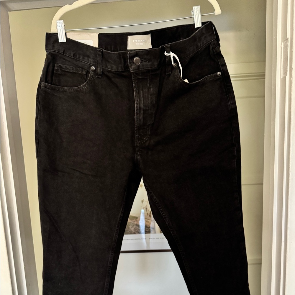 Everlane Men’s Slim Fit Black Jeans NWT
